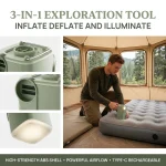 Multifunctional Portable Outdoor Electric Inflation and Deflation Pump - Image 2