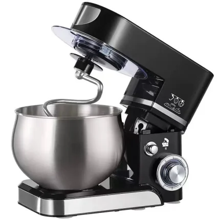 Stand Mixer, 5.5L 300W 6-Speed Electric Kitchen Mixer, Tilt-Head Food Dough Mixer with Dough Hook, Wire Whip & Beater, Household Standing Mixer for Bread, Cake, Cookie, Pizza, Salad, Baking