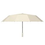 Automatic Fan Umbrella, 10 Ribs Reinforced Blackout UV Protection Umbrella, 106CM Large Canopy Windproof Rain Sun Umbrella with 3-Speed Cooling Fan & Type-C Fast Charging