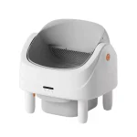 Automatic Cat Litter Box, 70L Smart Self Cleaning Cat Litter Box with 11L Waste Drawer, WiFi App Control Ultra Quiet Cat Toilet, Multi-Safety Sensor Auto Litter Box for 1.5-15kg Single & Multiple Cats