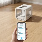Pet Dryer Box, 1500W 72L Smart Cat Hair Dryer Box with App Control, 45dB Low Noise, 20-50°C Adjustable Temp, Negative Ion Care for Cats Small Dogs - Image 4