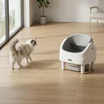 Automatic Cat Litter Box, 70L Smart Self Cleaning Cat Litter Box with 11L Waste Drawer, WiFi App Control Ultra Quiet Cat Toilet, Multi-Safety Sensor Auto Litter Box for 1.5-15kg Single & Multiple Cats - Image 6
