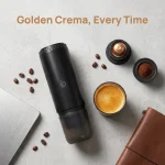 Wireless Portable Espresso Maker, 19Bar 2-in-1 Coffee Capsule & Ground Coffee Machine, 7800mAh USB Rechargeable Travel Coffee Maker with 85℃ Constant Temp Heating for Camping, Office, Road Trip, Outdoor - Image 5