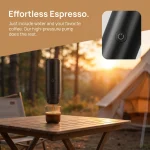Wireless Portable Espresso Maker, 19Bar 2-in-1 Coffee Capsule & Ground Coffee Machine, 7800mAh USB Rechargeable Travel Coffee Maker with 85℃ Constant Temp Heating for Camping, Office, Road Trip, Outdoor - Image 3