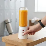 4 IN 1 Portable Blender, 10 Blades 21000RPM USB Rechargeable Personal Smoothie Blender, Dual 450ml&80ml PCTG Juice Cup Mini Juicer for Travel, Office, Gym, Camping & Baby Food Making - Image 7