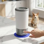 Pet Paw Cleaner, 360° Automatic USB Rechargeable Dog Paw Washer Cup, Soft Silicone Bristles Portable Paw Cleaner for Small & Medium Dogs Cats - Image 4