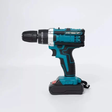 35+1 Torque Cordless Drill Driver, 2 Speed Adjustable 18650 Lithium Battery Power Drill with 0.8-10mm 3-Jaw Chuck, Variable Speed LED Light Rechargeable Electric Drill for Wood Metal Drilling & Home Screwdriving Repair