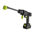 24V Cordless High Pressure Washer Gun, 30BAR Portable Self-Priming Power Cleaner with 10M Hose for Car, Home, Patio & Garden Cleaning