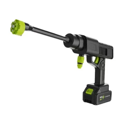 24V Cordless High Pressure Washer Gun, 30BAR Portable Self-Priming Power Cleaner with 10M Hose for Car, Home, Patio & Garden Cleaning