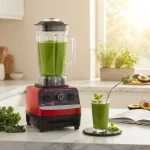 4500W High Power Blender, 2L Large Capacity Commercial & Home Smoothie Blender, 6 Blades Ultra-fine Crushing Mixer, Multifunctional Juicer Food Processor for Shakes, Soup, Grinding, Ice Crushing - Image 4