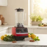 4500W High Power Blender, 2L Large Capacity Commercial & Home Smoothie Blender, 6 Blades Ultra-fine Crushing Mixer, Multifunctional Juicer Food Processor for Shakes, Soup, Grinding, Ice Crushing - Image 3