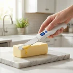 Rechargeable Heated Butter Knife, IP67 Waterproof Digital Temperature Display Butter Spreader, 2 Heating Modes 430 Stainless Steel Blade for Toast Cheese Jam - Image 7