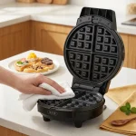 3 in 1 Waffle Maker with Removable Plates, 700W Fast Heating Non-Stick Mini Donut & Cake Machine for Breakfast Dessert - Image 3