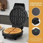3 in 1 Waffle Maker with Removable Plates, 700W Fast Heating Non-Stick Mini Donut & Cake Machine for Breakfast Dessert - Image 7
