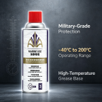 Marine Nano Anti-Rust Lubricant Spray, 2400H Salt Spray Resistance, Extreme Temperature -40°C~200°C Heavy-Duty Self-Repair Lubricant for Offshore Marine Mining Industrial Machinery - Image 4