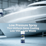 Global First Low-Pressure Manual Nano Anti-Fouling Spray Canister, Low VOC Visible Light NANO AM Coating for Ship Hulls & Yachts - Image 2