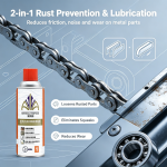 Nano AM Composite Anti-Rust Lubrication Spray, 10s Fast Film Forming, Long Lasting Anti-Corrosion Lubricant for Door Hinges, Car Sunroof, Window Sliding Tracks, Bearings and Light Machinery, Eco-Friendly Indoor Metal Protection Spray - Image 3
