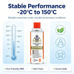Nano AM Composite Anti-Rust Lubrication Spray, 10s Fast Film Forming, Long Lasting Anti-Corrosion Lubricant for Door Hinges, Car Sunroof, Window Sliding Tracks, Bearings and Light Machinery, Eco-Friendly Indoor Metal Protection Spray - Image 7