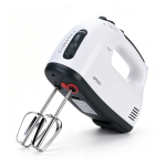 7 Speed Hand Mixer Electric, Portable Handheld Egg Beater with Stainless Steel Whisk Attachments, 100W Power Mixer for Baking Cakes, Cream, Dough, Milkshakes