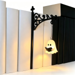 Mini Street Lamp Bookend Night Light, Vintage Gothic Iron Art LED Book Stopper with Warm Dimmable Light, 2 Styles Tabletop & Clip On Bookend Lamp for Bookshelf Bedroom Decor Reader Gift - Image 7